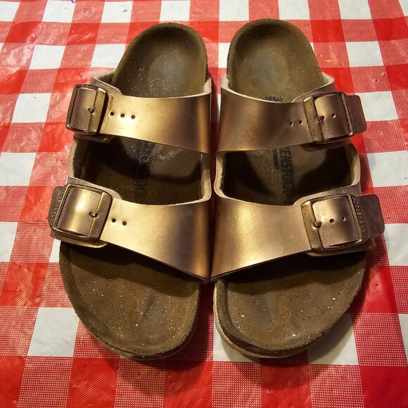 Birkenstock Youth Girls' Arizona Slide size 32 - Picture 4 of 6